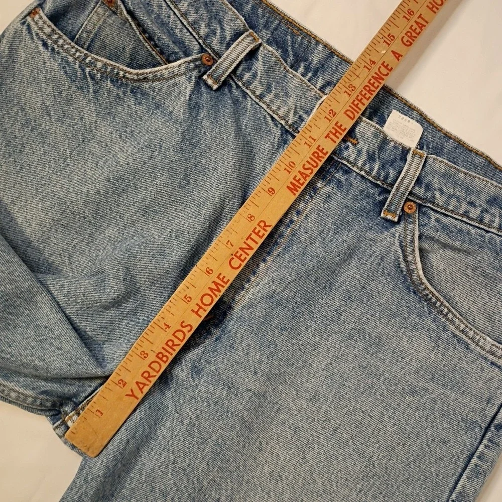 Vtg Levi's 550 Jeans Mens 36x30 Blue Relaxed Faded Orange Tab‎ Cotton Denim 90s